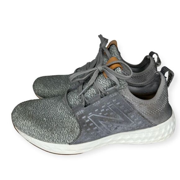 New Balance Fresh Foam Cruz Gray - WCRUZOG Women's Size 8.5 Gray White - Picture 2 of 7